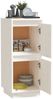 Sideboard, Kommode Weiß 31,5x34x75 cm Massivholz Kiefer j3172p Bild 4