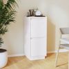 Sideboard, Kommode Weiß 31,5x34x75 cm Massivholz Kiefer j3172p Bild 2