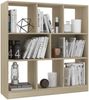 vidaXL Bücherregal Sonoma-Eiche 97,5x29,5x100 cm Holzwerkstoff 800174 Bild 3