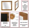 Teak-Wandspiegel HWC-M75, Badspiegel, Holzrahmen, hochwertiges B-Grade-Teak (Kernholz, 20-30 Jahre), 71x80cm Bild 2