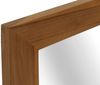 Teak-Wandspiegel HWC-M75, Badspiegel, Holzrahmen, hochwertiges B-Grade-Teak (Kernholz, 20-30 Jahre), 71x80cm Bild 4