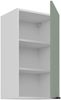 Küchen Hängeschrank 40 cm ARIA Aquamarin ultra matt + Weiss matt, hochwertige Fronten mit Anti Fingerprint Beschichtung Küchenzeile Küchenblock Bild 3
