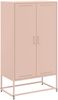 vidaXL Highboard Rosa 68,5x38,5x123,5 cm Stahl 846495 Bild 2