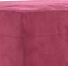 vidaXL 3-tlg. Sofagarnitur mit Kissen Weinrot Samt 3202008 Bild 5