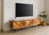 TV-Board Altholz 200x40x56 natur lackiert AVIGNON #140 Bild 3