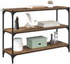vidaXL Bücherregal Altholz 100 x 33 x 70,5 cm Holzwerkstoff 881114 Bild 3