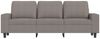vidaXL 3-Sitzer-Sofa mit Hocker Taupe 180 cm Stoff 3201158 Bild 4