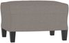 vidaXL 3-Sitzer-Sofa mit Hocker Taupe 180 cm Stoff 3201158 Bild 5