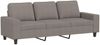 vidaXL 3-Sitzer-Sofa mit Hocker Taupe 180 cm Stoff 3201158 Bild 3