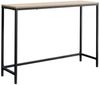 Konsolentisch Kronoby 100x30x80 cm Schwarz/Eicheoptik [en. casa] Bild 5