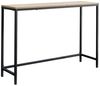 Konsolentisch Kronoby 100x30x80 cm Schwarz/Eicheoptik [en. casa] Bild 4