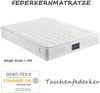 Merax Federkernmatratze, 7 Zonen Kaltschaum Matratze, Taschenfederker, 140x200cm, Härtegrad H3, 25cm Höhe, Öko-Tex zertifiziert Bild 5