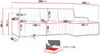 Ecksofa Hokok, Seite: Links, Farbe: Manila 05 Bild 5