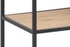 Wandregal 'Seaford', Wildeiche / Metall schwarz Bild 3
