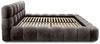 Polsterbett Bett AURELIA 140x200cm Komplettset in Stoff Aprodite Grafit Bild 4