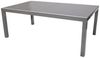 Großer Gartentisch Ausziehtisch Glas/Aluminium grau ausziehbar 180-240 cm Bild 2