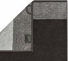 CAWÖ Gästetuch, 3er Pack - Luxury Home, C Two-Tone, Walkfrottier Basalt 30x50cm Bild 3