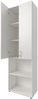 Aktenschrank >Trio< in Weiß - 57x190x34,5cm (BxHxT) Bild 3