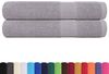 vidaXL Handtücher FROGN 2 Stk. Grau 100x200 cm 360 g/m² 136842 Bild 2