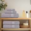 vidaXL Handtücher FROGN 2 Stk. Grau 100x200 cm 360 g/m² 136842 Bild 3
