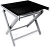 Hochlehner Klappstuhl + Klapphocker Fußhocker Aluminium Textilen Bild 4