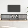 vidaXL TV-Schrank Grau Sonoma 180x35x41 cm Holzwerkstoff 3300778 Bild 3
