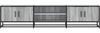 vidaXL TV-Schrank Grau Sonoma 180x35x41 cm Holzwerkstoff 3300778 Bild 4