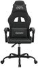 vidaXL Gaming-Stuhl Schwarz Kunstleder 3143898 Bild 3