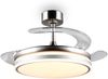 LED Deckenleuchte VOLDA mit Ventilator und Fernbedienung Ø 49cm - max. 106cm Bild 2