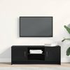 vidaXL TV-Schrank Eiche schwarz 102x30x37,5 cm Holzwerkstoff 862411 Bild 3