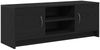 vidaXL TV-Schrank Eiche schwarz 102x30x37,5 cm Holzwerkstoff 862411 Bild 2