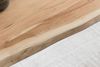 Esstisch Baumkante Akazie natur 200(300)x100 Ansteckplatten schwarz PAULO 161790841 Bild 5