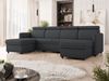 Ecksofa Brulpin U mit Verstellbare Kopfstütze, Schlaffunktion und Bettkasten (Farbe: Enjoy New 24) Bild 2