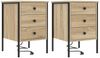 vidaXL Nachttisch 2 pcs Sonoma-Eiche 42 x 41 x 61 cm Holzwerkstoff 859483 Bild 2