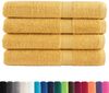 vidaXL Premium Handtücher SOLUND 4 Stk. Gold 100x200 cm 600 g/m² 137294 Bild 2