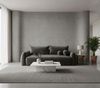 Wohnero24 - Höchste Qualität- Schlafsofa FIRELLO - 250 x 112 cm – Liegefläche 196 x 155 - Premium Velours - Schlaffunktion 196 x 155 cm – Dunkelgrau Bild 1
