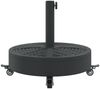 vidaXL Sonnenschirmständer mit Rollen für Ø38/48 mm Mast 27 kg Rund 4007985 Bild 5