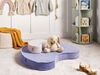 Pouf NILI Samtstoff Hellviolett Bild 3