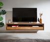 Lowboard Stonegrace 175 cm Akazie Natur 1 Fach 3 Schubladen Steinfurnier schwebend Bild 2