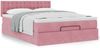 vidaXL Ottoman-Bett mit Matratze Rosa 140x190 cm Samt 3311920 Bild 4
