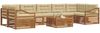 vidaXL Outdoor-Sofagarnitur mit Kissen 8 pcs Natur und Beige 3373198 Bild 3