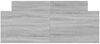 vidaXL Bettgestell mit Kopf- und Fußteil Grau Sonoma 120x200 cm 3203745 Bild 3