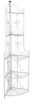 Pflanzentreppe Blumenregal Standregal Eckregal Blumentreppe Stahl weiß 40783 Bild 2