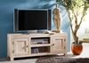 TV-Board Akazie 145x45x60 white stone getüncht NATURE WHITE #41 Bild 4