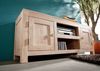 TV-Board Akazie 145x45x60 white stone getüncht NATURE WHITE #41 Bild 3