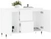 vidaXL Sideboard Weiß 101,5x35x70 cm Holzwerkstoff 827196 Bild 4