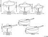 Kochgeschirr-Set 10-teilig PRIMECOOK Edelstahl Silber Bild 2