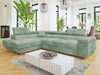 Ecksofa Torezio Premium mit Einstellbare Kopfstützen, Bettkasten und Schlaffunktion (Farbe: Sorriso 08, Seite: Links) Bild 2