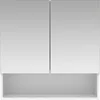 Vente-unique - Spiegelschrank Bad mit Ablage - Weiß - ZUMPA Bild 2