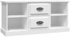 vidaXL TV-Schrank Weiß 99,5x35,5x48 cm Holzwerkstoff 816272 Bild 2